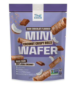 Thai Coco Kookosrullid tumeda šokolaadiga